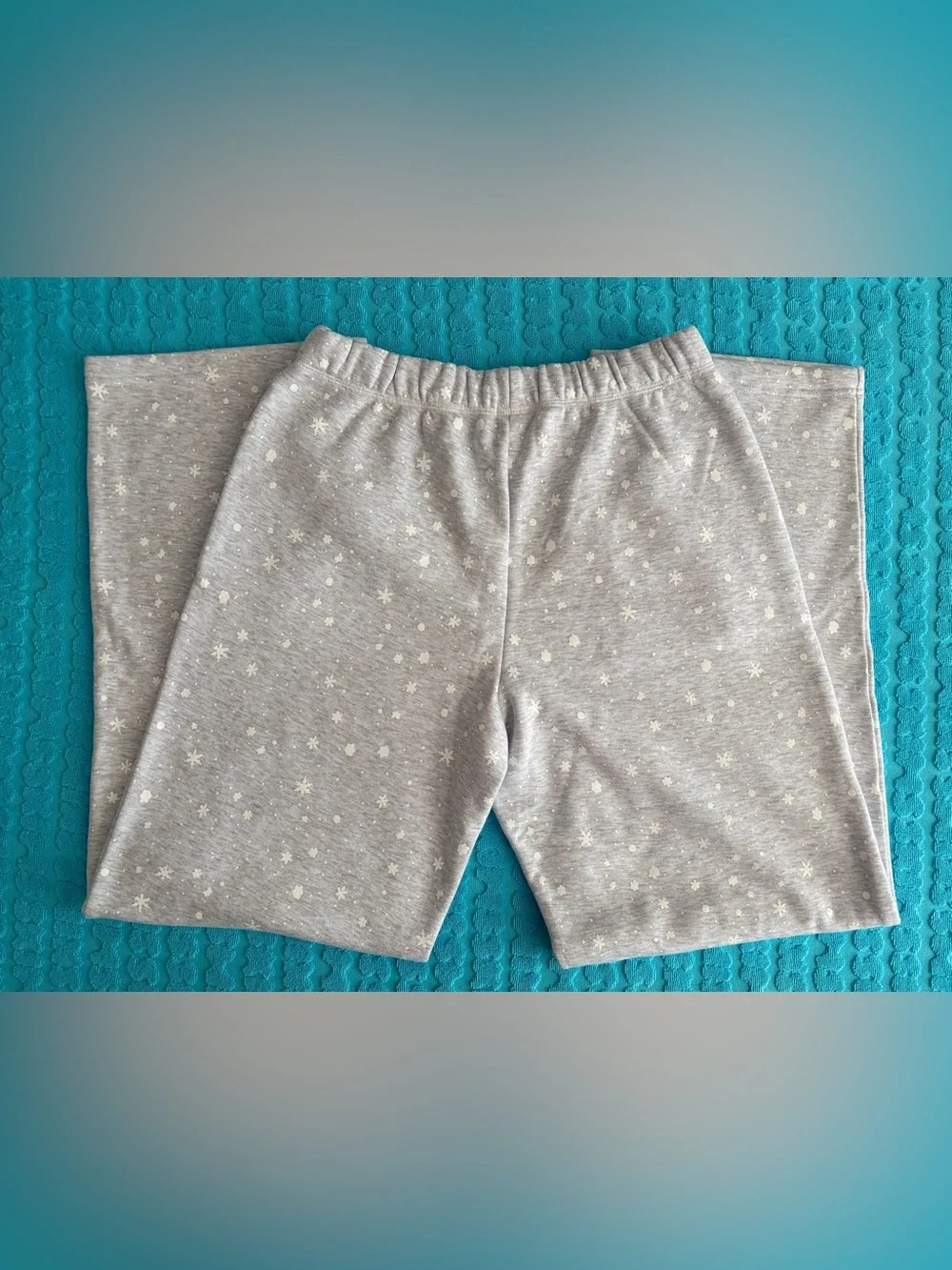 🧸 SKIMS x CPFM Fleece Classic Straight Pant | LHG Skims Snow Print | M | NWT
